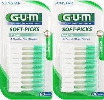 Actual product image GUM Soft Picks (80 x, 0.90 mm)