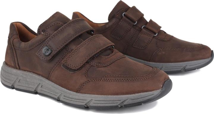 Lugina Waldlaeufer Herren Slipper Sportlich Gummisohle braun