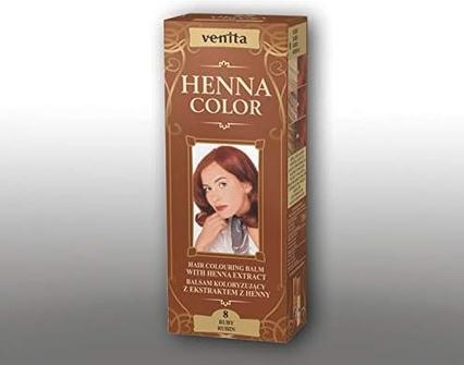 Venita - Henna Color Coloring Lotion From Henna 8 Rubin 75Ml Ecstraktem (8 Rubin 75ml Ecstraktem)