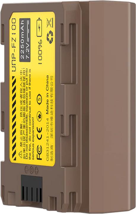Actual product image Ulanzi UNP FZ100 Full Decode Battery with Type c Charge Port (Rechargeable battery)