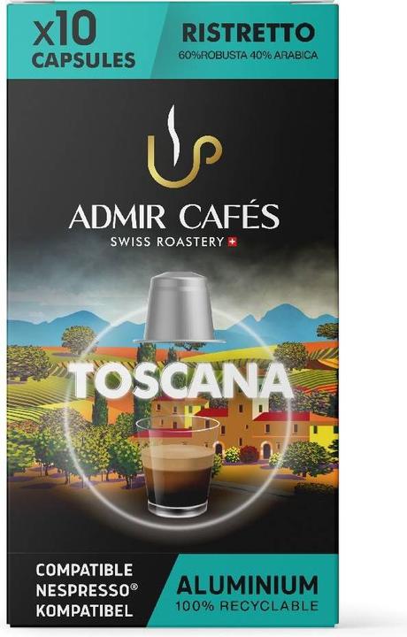 Immagine prodotto Admir Cafés Toscana (10 x Porta.)