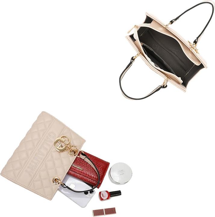 Produktbild Gallantry La Matelassé Shiny Handtasche aus Kunstleder
