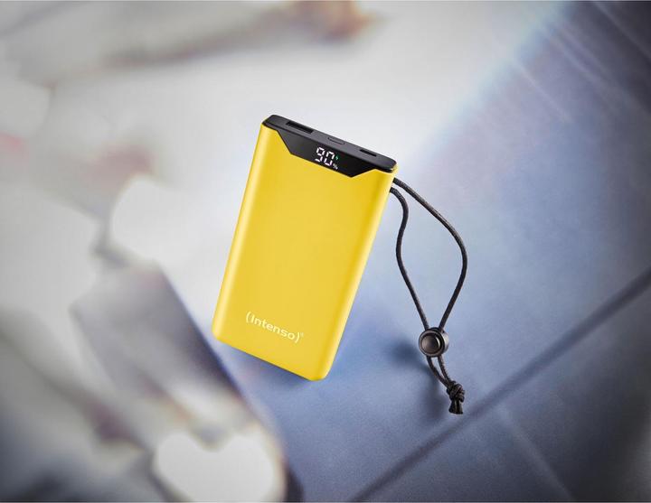 Produktbild Intenso Powerbank F10000 Yellow (gelb, 10.000 mAh, PD 3.0, Quick Charge 3.0) (10000 mAh, 20 W, 20 Wh)