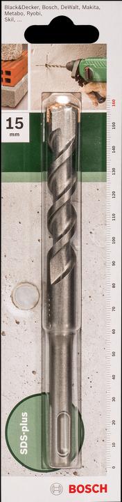 Image du produit Bosch Zubehör Foret marteau en carbure de tungstène 15 mm (15 mm)