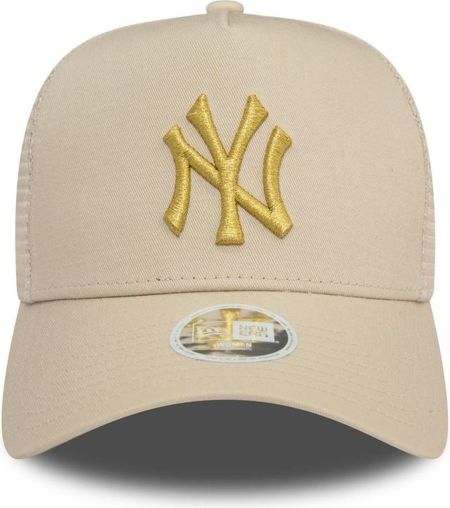 Immagine prodotto New Era Cappello trucker da donna - METALLIC New York Yankees beige