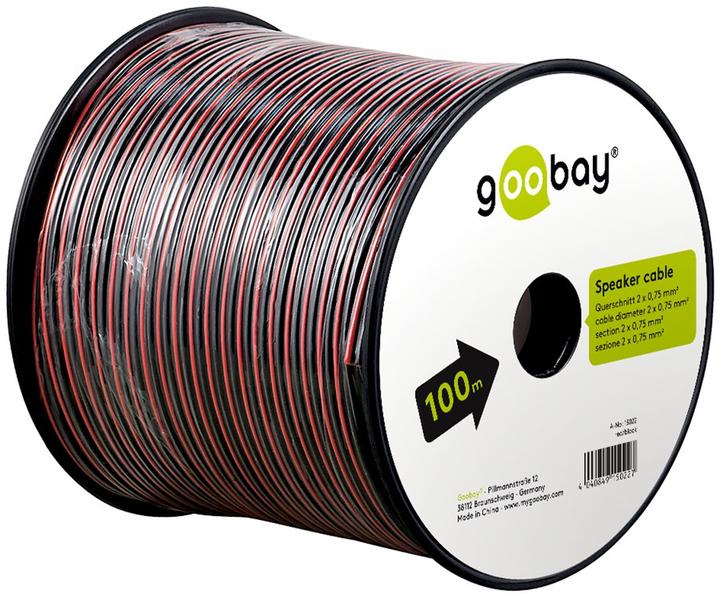 Actual product image Goobay Cca (100 m, 0.75 mm²)
