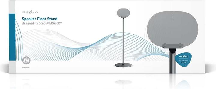 Immagine prodotto Nedis Supporto per altoparlanti (1 pz., Cavalletto, Non mobile)