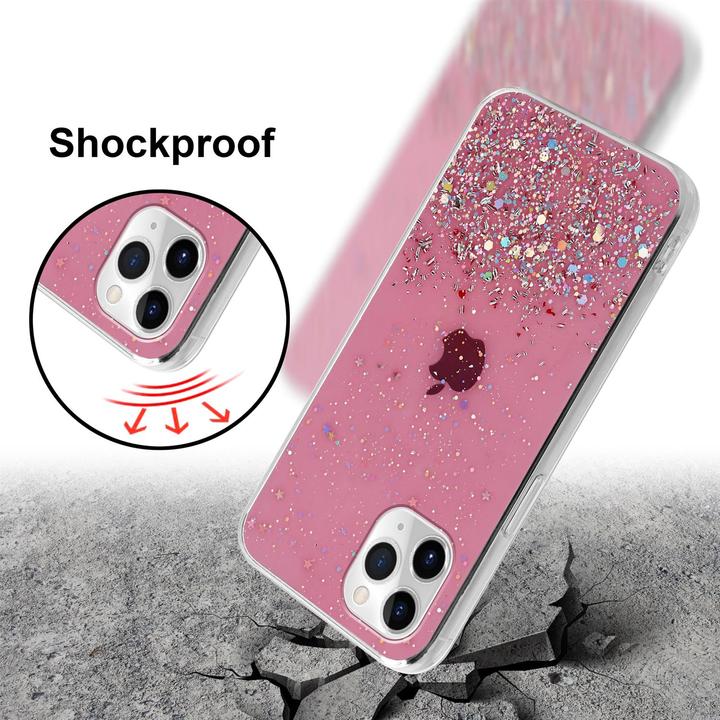 Image du produit Cadorabo Couverture TPU paillettes scintillantes (Apple iPhone 11)