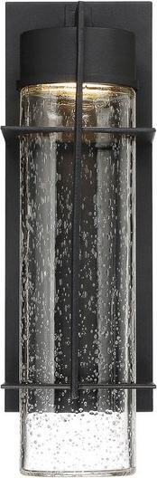 Immagine prodotto Elstead Lighting Lampada da parete per esterni Eames LED 37cm Earth Black Clear IP44 (800 lm)