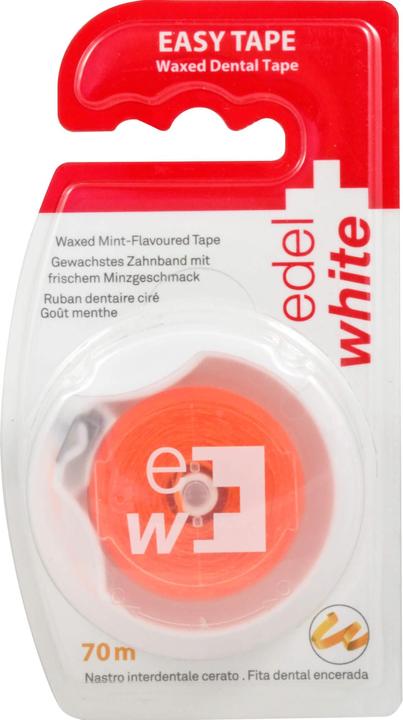 Produktbild Edel + White Easy Tape gewachste Zahnseide (70 m)