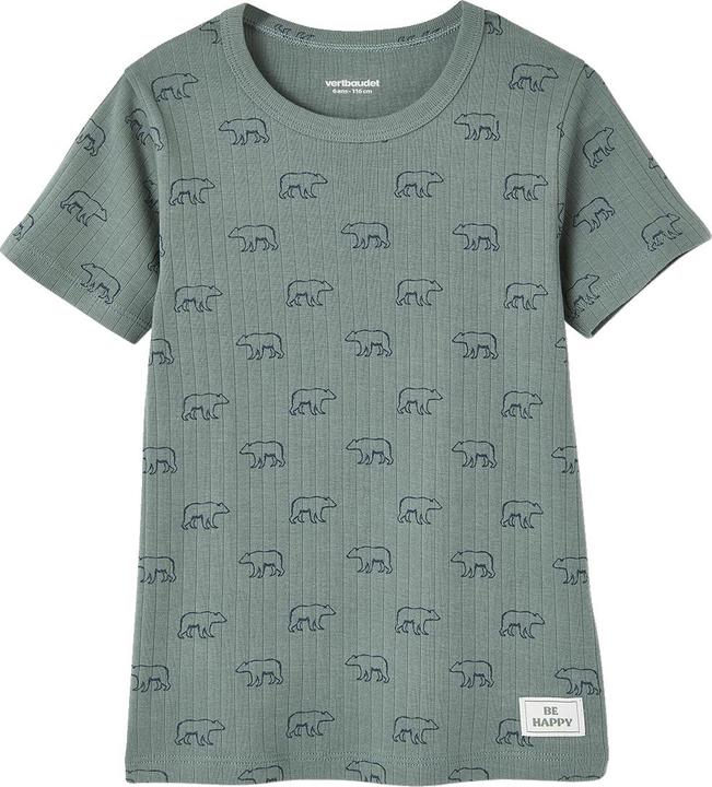 Produktbild Vertbaudet 3er-Pack Jungen T-Shirts aus Ripp, Bären (86, 3er Pack)