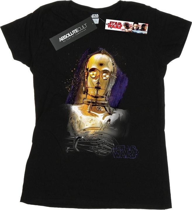 Produktbild Star Wars The Last Jedi C3PO Brushed TShirt (S)