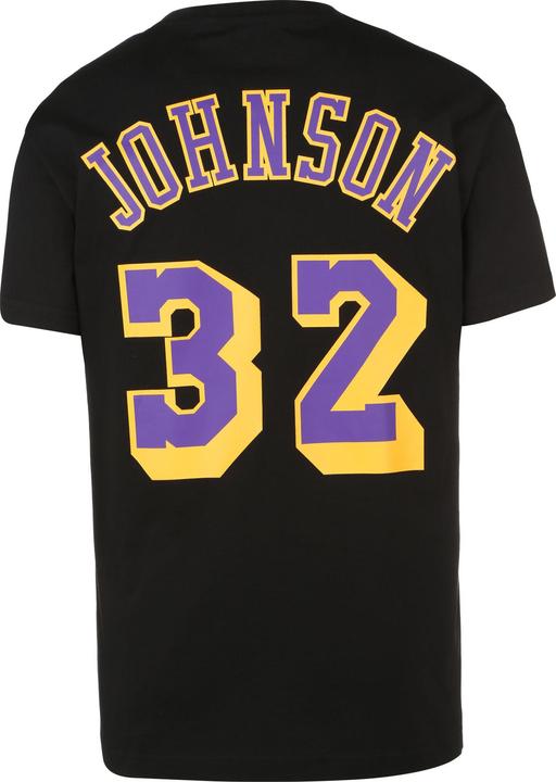 Immagine prodotto Mitchell & Ness N&N Tee Maglietta Magic Johnson Los Angeles Lakers Uomo (M)