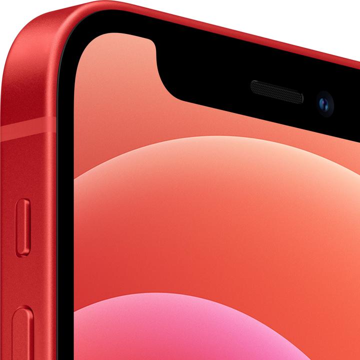 Image du produit Apple iPhone 12 mini (64 Go, (PRODUCT)​RED, 5.40", SIM + eSIM, 12 Mpx, 5G)
