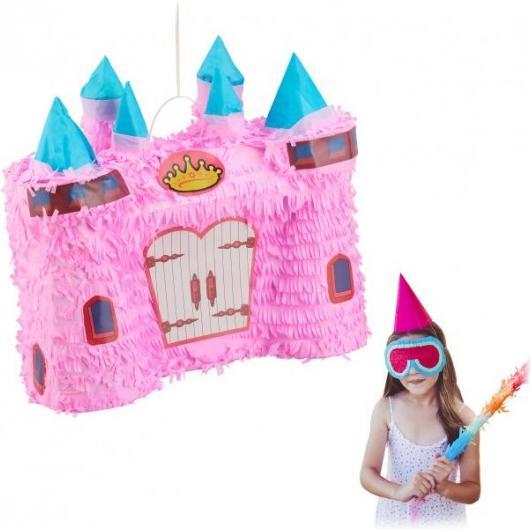 Actual product image Relaxdays Pinata castle
