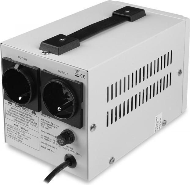 Actual product image CalExotics Volt Voltage Stabiliser AVR 1000VA-5AVR1000SE (1000 VA)