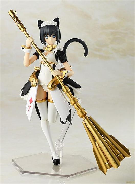 Actual product image Max Factory Guilty Princess figurine PLAMAX GP-01 Maidroid Miao 16 cm