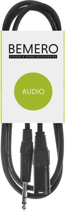 Bemero XLRm - 6.3 Klinken (1.50 m, 6.3mm Klinke (Jack), XLR)