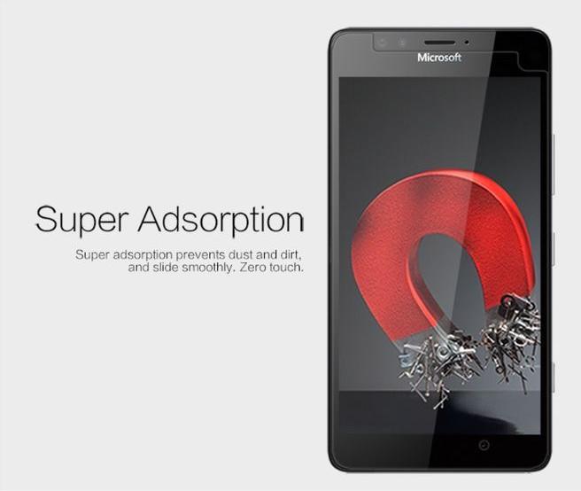 Actual product image Nillkin Super Clear (1 Piece, Microsoft Lumia 950)