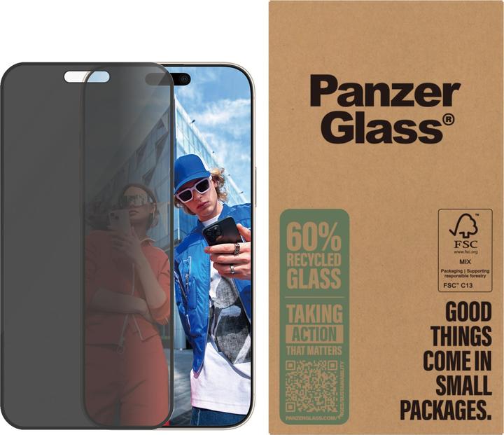 Produktbild PanzerGlass Privacy Screen Protector (1 Stück, Apple iPhone 16 Pro Max)