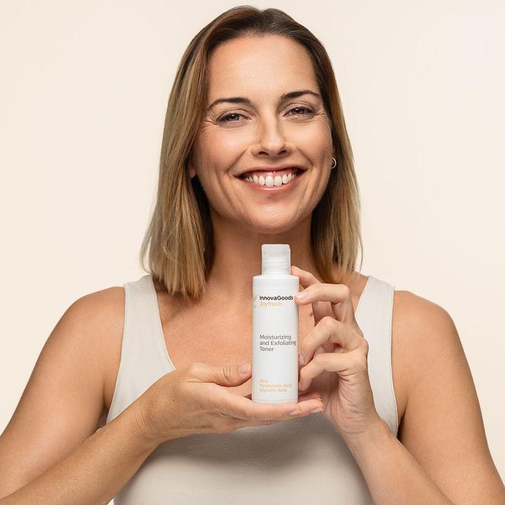 Produktbild InnovaGoods Feuchtigkeitsspendendes Gesichtswasser mit Peeling-Effekt Rice Joyfresh 150 ml (Peeling, 150 ml)