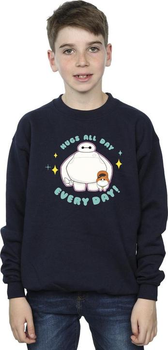 Actual product image Disney Boys Big Hero 6 Baymax Hugs Everyday Sweatshirt (152, 158)