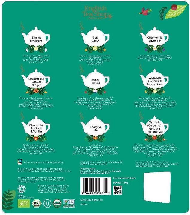 Actual product image English Tea Shop The Ultimate Tea Collection (72 pcs) (136 g)