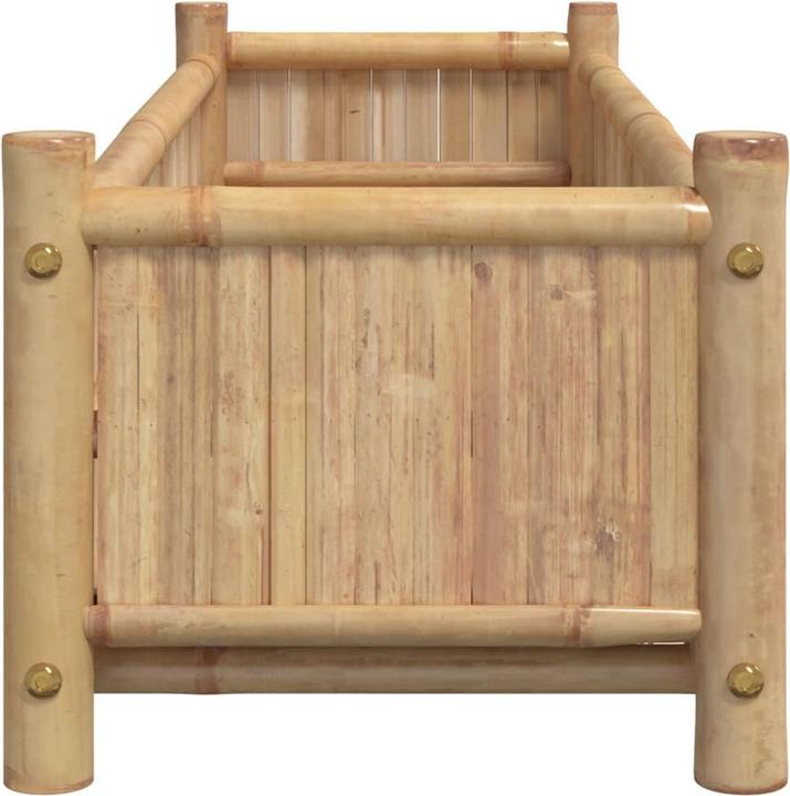 Image du produit VidaXL Bac à plantes surélevé Bac à plantes potager Bac à fleurs Jardin Bambou