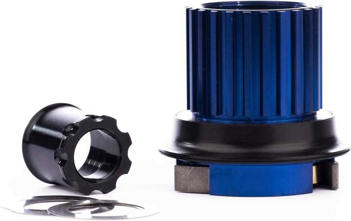 Produktbild Tune Umrüstkit Freilauf: Shimano MS MicroSpline 3-Klinken, Standard Lager, für X-12 (142x12), blau