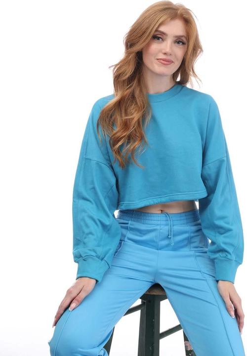 Produktbild adidas Studio Lounge Sweatshirt Rundhalsausschnitt Sommer (46 D)