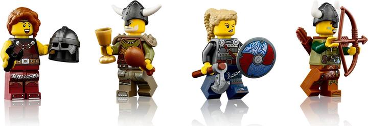 Actual product image LEGO Ideas Viking Village (21343, LEGO Ideas, LEGO Rare Sets)
