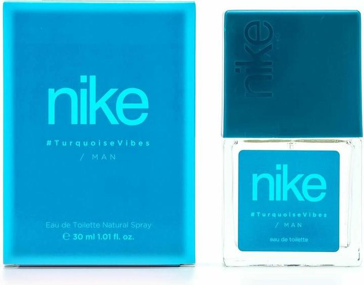 Actual product image Nike Perfumes NIKE TURQUOISE VIBES MAN eau de toilette spray 30ml (Eau de toilette, 30 ml)