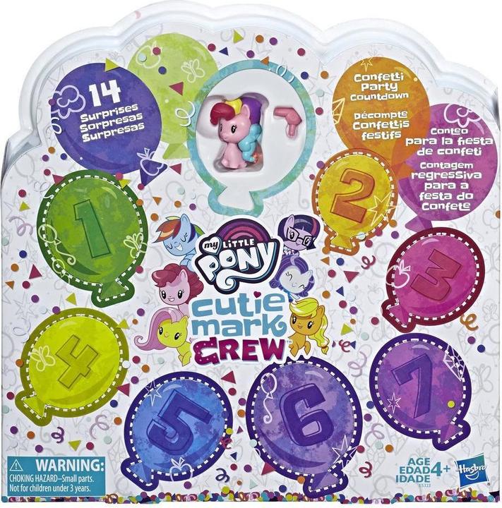 Image du produit Hasbro My Little Pony Cutie Mark Crew - Confetti Party Countdown 8-pack //E5323EU40
