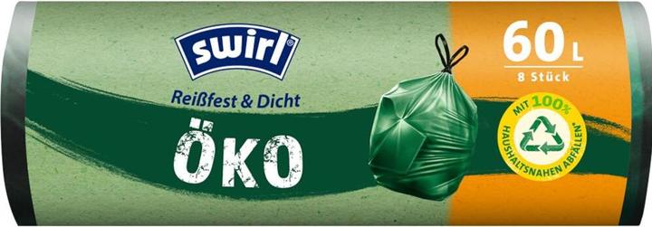 Swirl Bin liner Öko 114234 60.0 l green, 8 pcs. (8 x, 60 l)