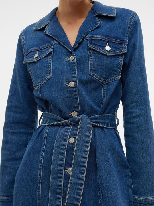Produktbild Vero Moda VMTELLY Midikleid Jeanskleid (M)