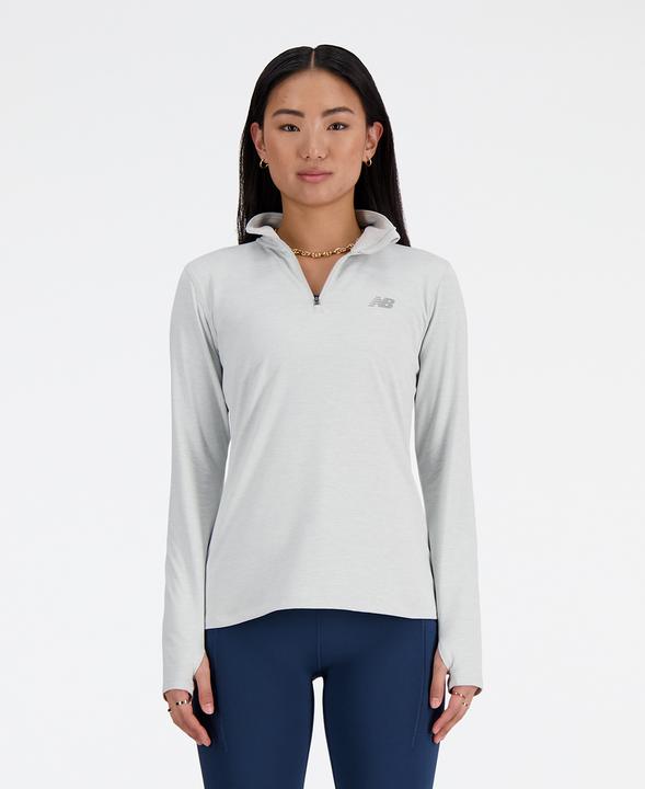Actual product image New Balance W Space Dye Quarter Zip (M)
