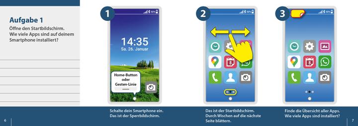Image du produit Smartphonekurs für Senioren – Das Kursbuch für Android Handys (Allemand, Gabriele Bruckmeier, 2023)