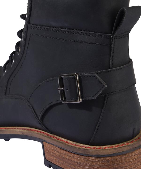 Actual product image Joe Browns Cleated Sole Buckle and Zip Leather Army Boots (42)