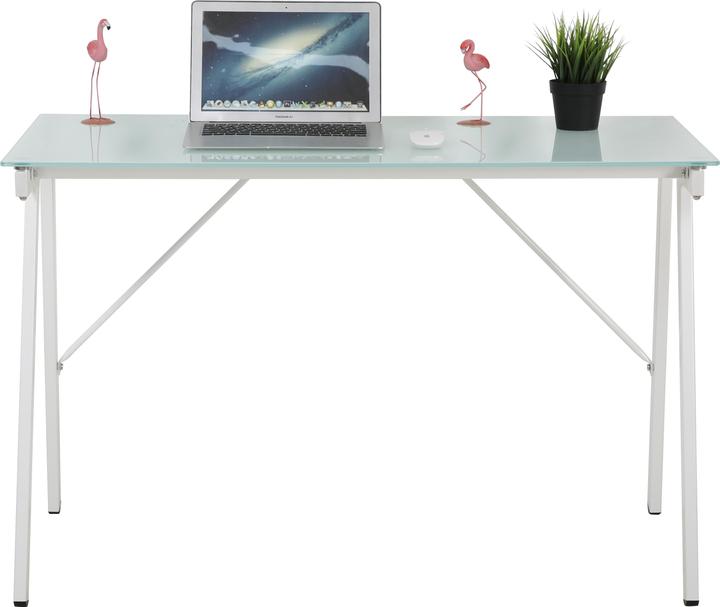 Produktbild Möbilia Schreibtisch s weiss (113 x 73 x 58 cm)