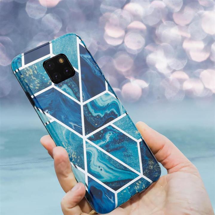 Actual product image Cadorabo IMD TPU Colorful Marble Cover (Mate 20 Pro)