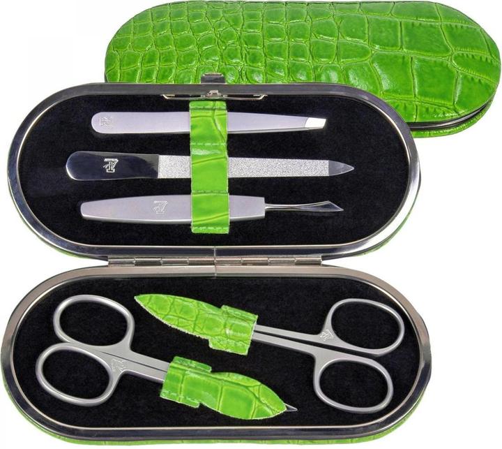 Actual product image Sacher TF200R.1024 - 5-piece manicure case manicure set apple leather
