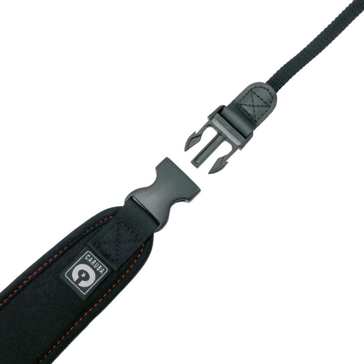 Image du produit Caruba Camera Neckstrap Comfort + Quick release (Noir + Rouge) (Sangle d'épaule)