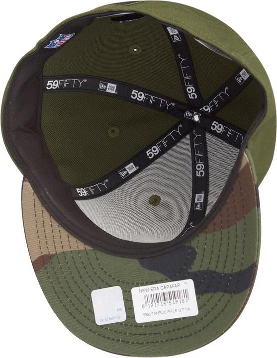 Actual product image New Era 59Fifty Cap - Tampa Bay Buccaneers wood camo (7 5/8)