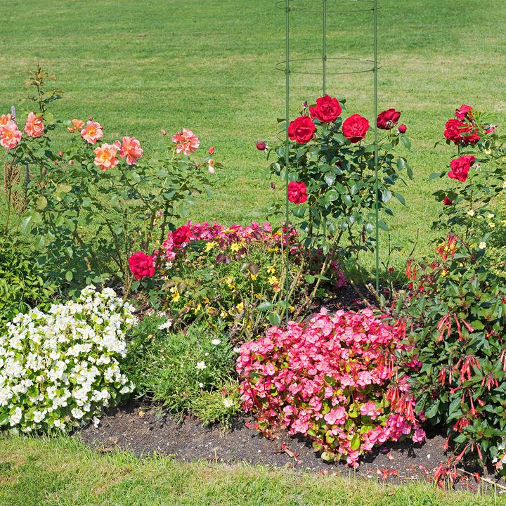 Produktbild Relaxdays 3x Rankhilfe (28 cm, 28 cm)