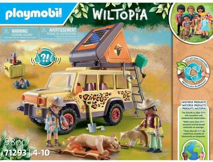 Image du produit Playmobil Wiltopia - En 4x4 chez les lions (71293, Playmobil Wiltopia)