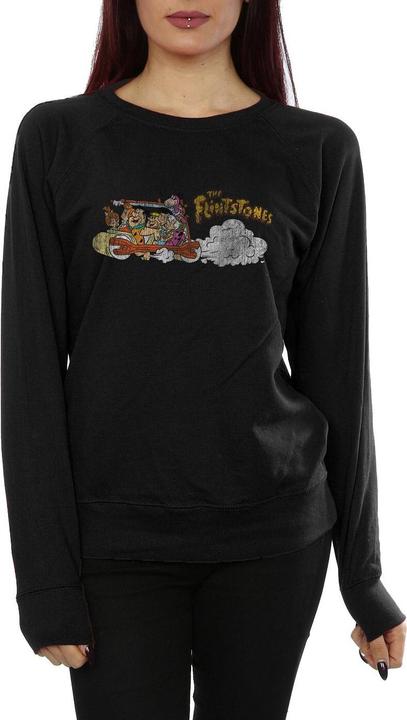 Produktbild The Flintstones Family Car Distressed Sweatshirt (XXL)