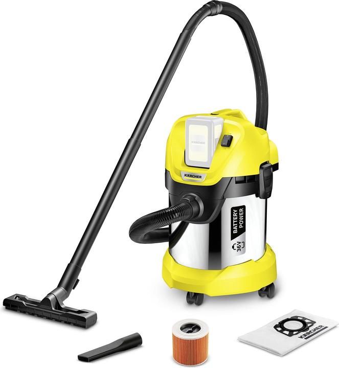 Kärcher WD3 Battery Premium (Wet dry vacuum cleaner)