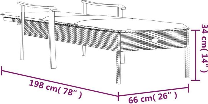 Image du produit VidaXL Peadar (198 cm)