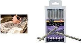 Image du produit Sakura Pigma Micron (Noir, 6 x)