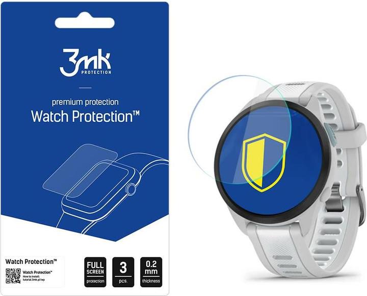 Immagine prodotto 3MK Orologio con vetro flessibile Garmin Forerunner 165 Szkło Hybrydowe
